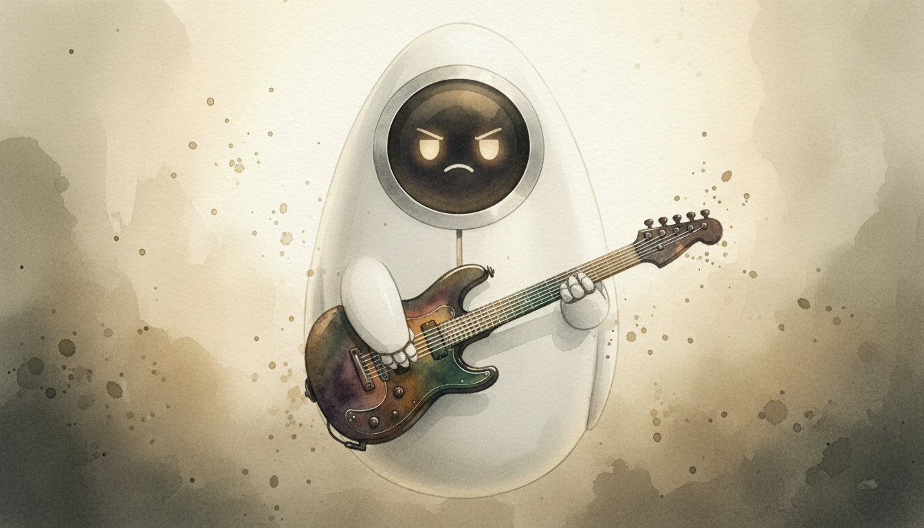 Lámina del estilo musical Djent, familia Tormenta y acero