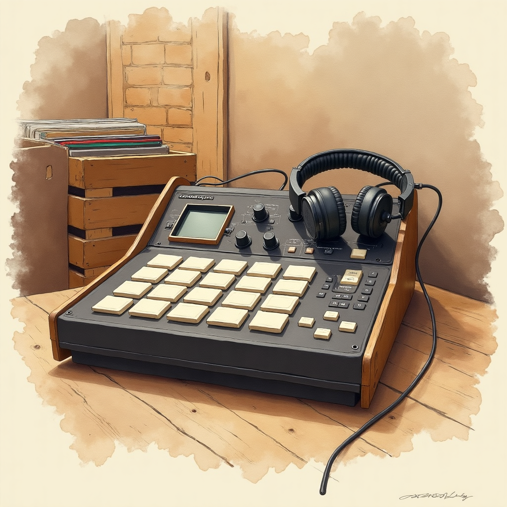Lámina del estilo musical Modern Boom Bap, familia Asfalto y diamantes