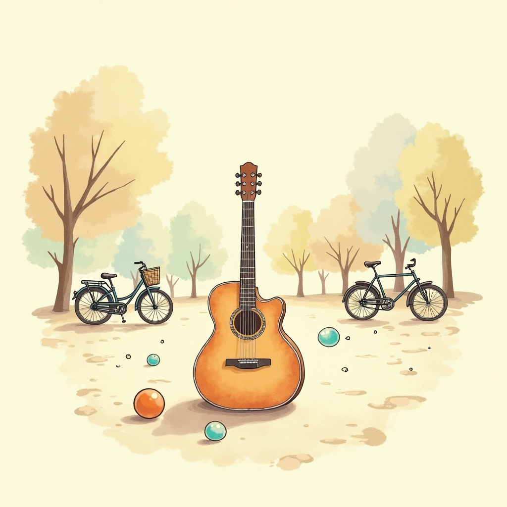 Lámina del estilo musical Indie Pop, familia Caminos eléctricos