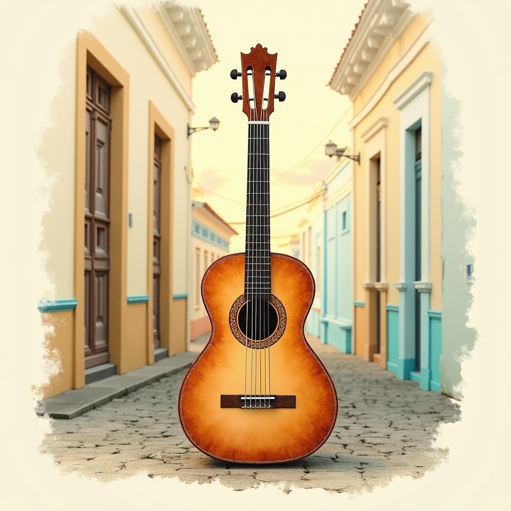 Lámina del estilo musical Son Cubano, familia Fiesta que no termina