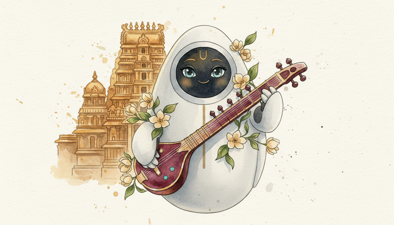 Lámina del estilo musical Carnática, familia Mundos lejanos