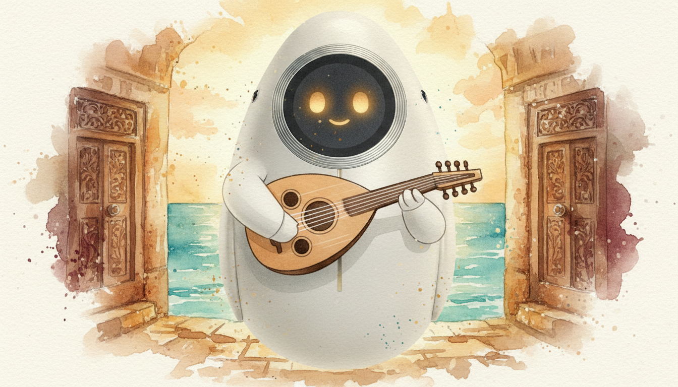 Lámina del estilo musical Taarab Suajili, familia Mundos lejanos