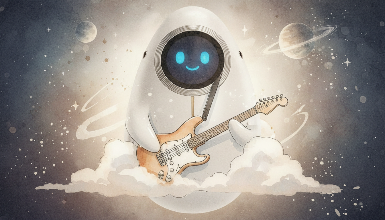 Lámina del estilo musical Space Rock, familia Niebla y nostalgia