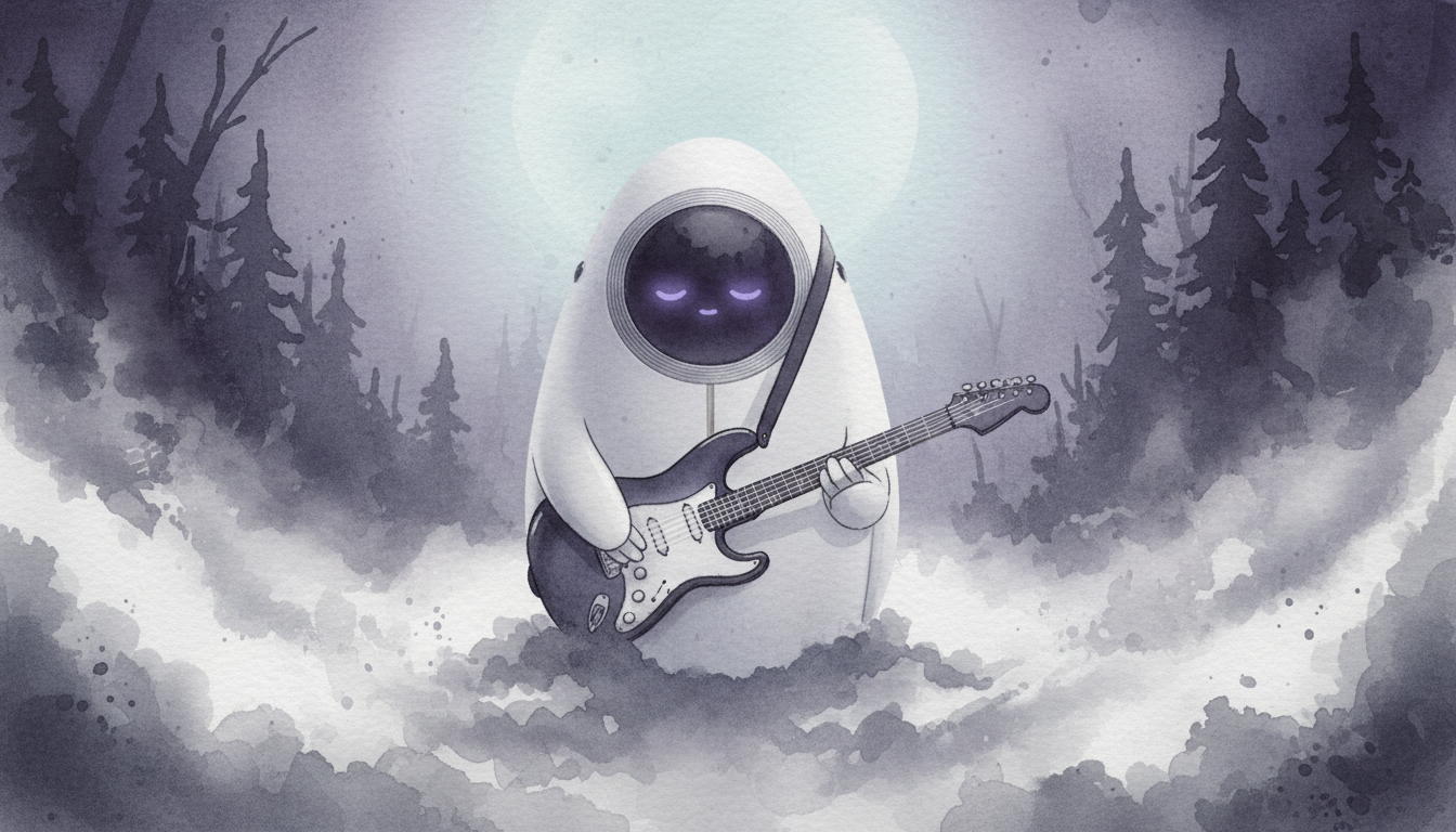 Lámina del estilo musical Darkgaze, familia Niebla y nostalgia