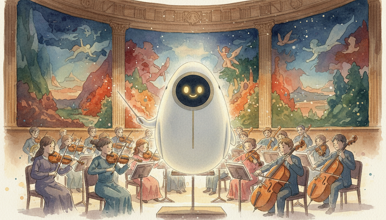 Lámina del estilo musical Poema Sinfónico, familia Salón de los siglos