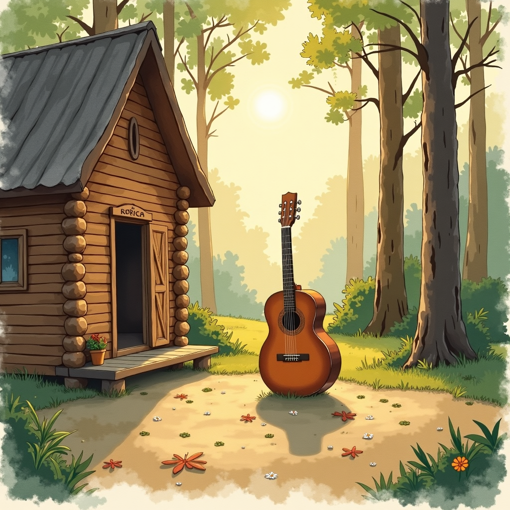 Lámina del estilo musical Ambient Folk, familia Silencio que respira